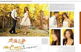 婚紗照相冊模板圖片