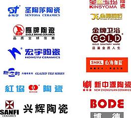 各陶瓷 衛浴企業標志圖片