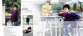 兒童攝影模板圖片