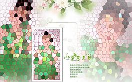 兒童攝影模板圖片