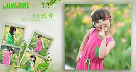 兒童攝影模板圖片