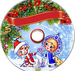 圣誕dvd光盤模板圖片