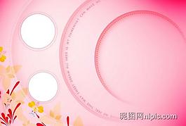 分層婚紗模板圖片
