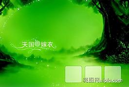 影樓婚紗模板圖片