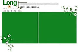 2012年8月婚紗寫(xiě)真psd模版圖片