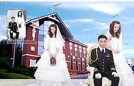 婚纱摄影模板 想念你的日子图片