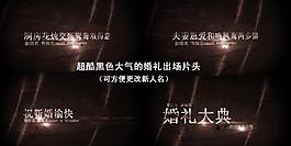 ae特效婚禮片 宣傳片片頭圖片