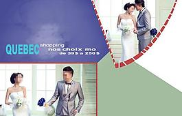 婚紗攝影模板圖片