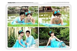 婚紗模版圖片