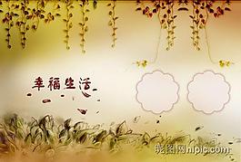 婚紗照模板圖片