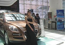 2012濟(jì)南春季車展車模圖片