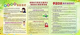預防流感宣傳欄圖片