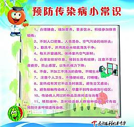 預防傳染病小常識展板圖片