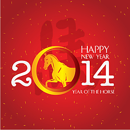 2014馬年喜慶背景