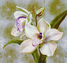 油畫(huà)花卉圖片