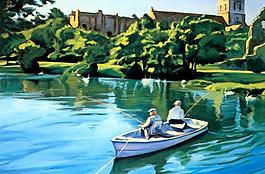 油画风景图片