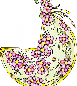 花紋邊框圖片