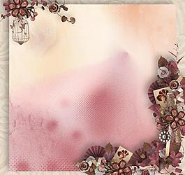 花紋邊框圖片