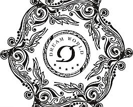 矢量花紋圖片