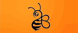 蜜蜂logo圖片