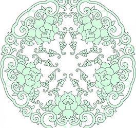 中式古典花紋圖片