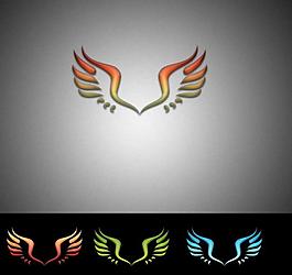 天使logo 翅膀logo圖片