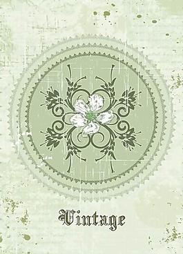 古典花紋 花朵圖片