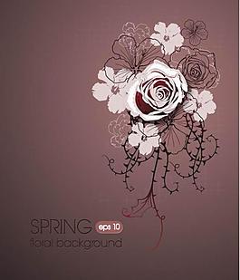 古典花紋 花朵圖片