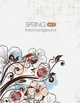 古典花紋 花朵圖片