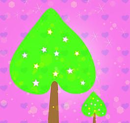 树木与花纹 树木 花图片