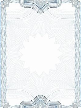 文憑證書花紋邊框圖片