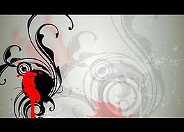 花紋圖案視頻素材圖片