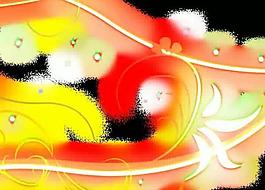 動(dòng)感花紋視頻素材圖片