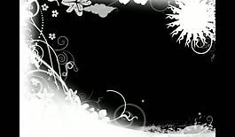 動(dòng)感花紋視頻素材圖片