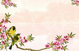 電視背景墻 花朵 花紋圖片
