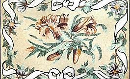 裝飾馬賽克拼花紋理圖片