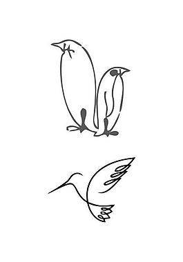 線條logo圖片