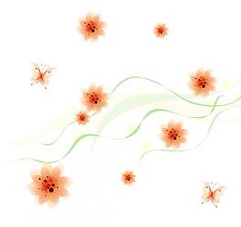 燈具圖案 夢幻花紋圖片