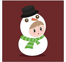 雪人图片