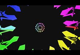 光效花紋視頻素材圖片