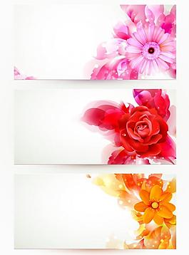 水墨梦幻花纹花朵图片