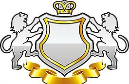 歐式盾形皇冠圖片