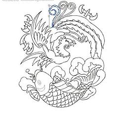 鱼纹花边1图片