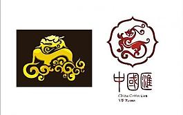 中國龍logo圖片