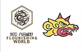 中國龍logo圖片