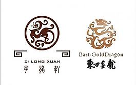 中國龍logo圖片