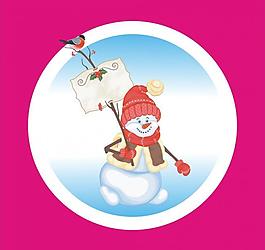 雪人图片