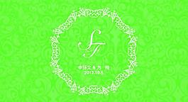 婚禮 背景 logo圖片
