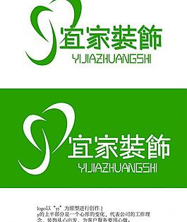 宜家裝飾logo圖片