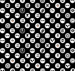 潮牌logo背景壁紙圖片